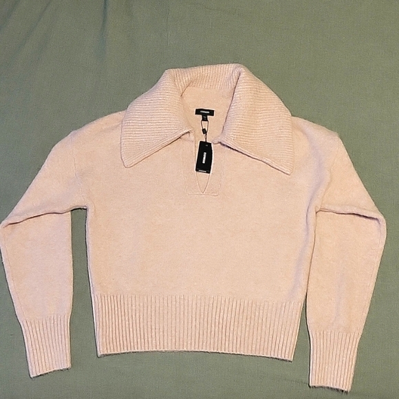Express | Sweaters | New With Tags Express Sweater Beigecream Size ...